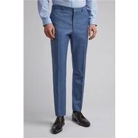 Ted Baker Smoke Blue Pick and Pick Slim Men's Trousers