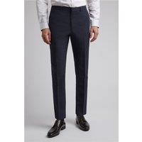 Ted Baker Navy Puppytooth Slim Fit Men's Trousers