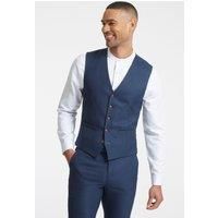 Antique Rogue Navy Texture Waistcoat