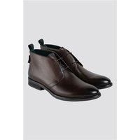Racing Green Clarkson Brown Leather Boot