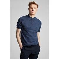 Limehaus Short Sleeved Textured Polo, Short Sleeve