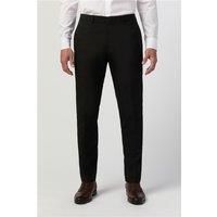 Limehaus Black Slim Fit Men's Trousers
