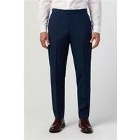 Limehaus Slim Fit Blue Men's Trousers by Suit Direct