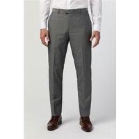 Limehaus Silver Grey Slim Fit Men's Trousers