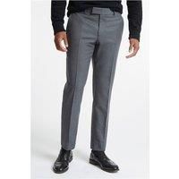 Mid Grey Flannel Suit Trousers