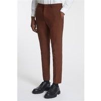Lars Tobacco Semi Plain Trousers