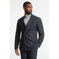 Racing Green Charcoal Grey Scratch Men's Suit Jacket