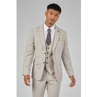 Marc Darcy Slim Fit HM5 Stone Beige Men's Suit Jacket by Suit Direct