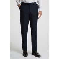 Regular Fit Grid Check Trousers