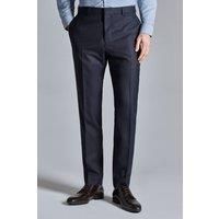 Regular Fit Grid Check Trousers