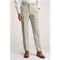 Slim Fit Linen Suit Trousers