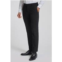 Huxley Plain Black Dinner Trousers