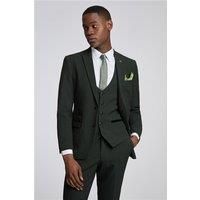 Marc Darcy Slim Fit Bromley Olive Green Men's Suit Jacket