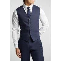 Linen Tailored Fit Waistcoat
