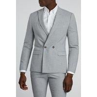 Plain Double Breasted Jacket