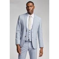 Cloud Blue Slim Jacket