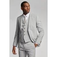 Antique Rogue Men's Grey Slim Jacket | Size: 52R