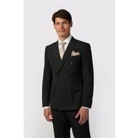 Limehaus Slim Fit Charcoal Grey Double Breasted Men's Suit Jacket by Suit Direct