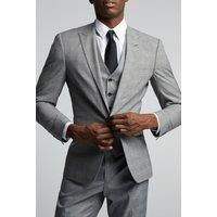 Antique Rogue Regular Fit Grey Subtle Check Men's Suit Jacket