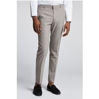 Farah Danbury Slim Fit Putty Men's Suit Trousers. Beige by Suit Direct