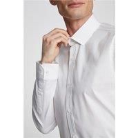 White Limehaus Mens Shirt, Slim fit