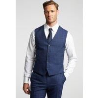 Slim Fit Soft Check Waistcoat