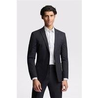 Ted Baker Slim Fit Navy Blue Basketweave Men's Suit Jacket by Suit Direct