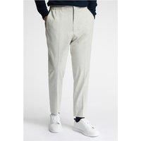 Limehaus Relaxed Fit Putty Drawstring Brown Men's Trousers