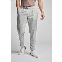 Limehaus Relaxed Fit Grey Pleated Men's Trousers by Suit Direct