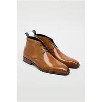 Bennett and Baxter Antique Rogue Charlie Chukka Tan Leather Boot by Suit Direct
