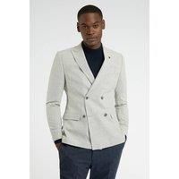 Cool Slim Fit Grey Flannel Jacket