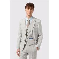 Slim Fit Check Tweed Jacket