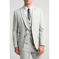 Slim Fit Check Tweed Jacket