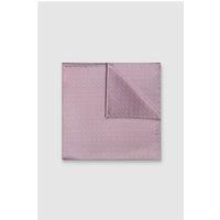 Limehaus Purple Pindot Pocket Square by Suit Direct