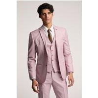 Burra Slim Fit Rose Sharkskin Suit Jacket