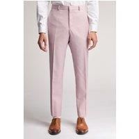 Burra Slim Fit Rose Sharkskin Suit Trouser