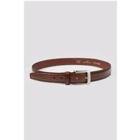 Limehaus Burghley Brown Belt by Suit Direct