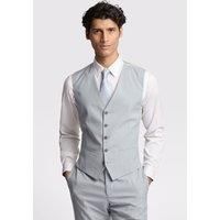 Heath Slim Fit Sharkskin Waistcoat