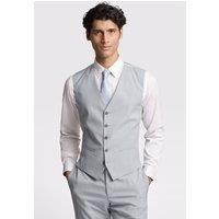 Heath Slim Fit Sharkskin Waistcoat