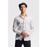 Slim Fit Kay Stripe Linen Blend Shirt