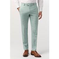 Antique Rogue Slim Fit Blake Seafoam Men's Trousers, Green by Suit Direct