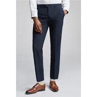 Limehaus Slim Fit Navy Blue Stretch Men's Trousers by Suit Direct