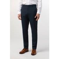 Limehaus Regular Fit Navy Blue Stretch Men's Trousers by Suit Direct