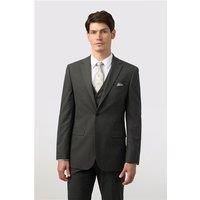 Limehaus Regular Fit Charcoal Grey Stretch Men's Suit Jacket by Suit Direct