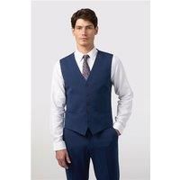 Limehaus Slim Fit Blue Waistcoat