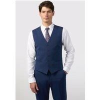 Limehaus Slim Fit Blue Waistcoat by Suit Direct