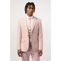 Blake Peach Slim Fit Jacket