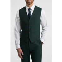 Slim Fit Deep Green Waistcoat
