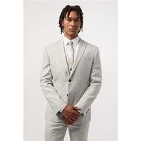 Antique Rogue Slim Fit Blake Pale Grey Men's Suit Jacket by Suit Direct