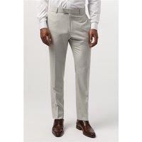 Antique Rogue Slim Fit Blake Pale Grey Men's Trousers by Suit Direct